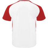 Vue 2 de T-shirt de sport Bugatti à manches courtes unisexe