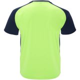 Vue 2 de T-shirt de sport Bugatti à manches courtes unisexe