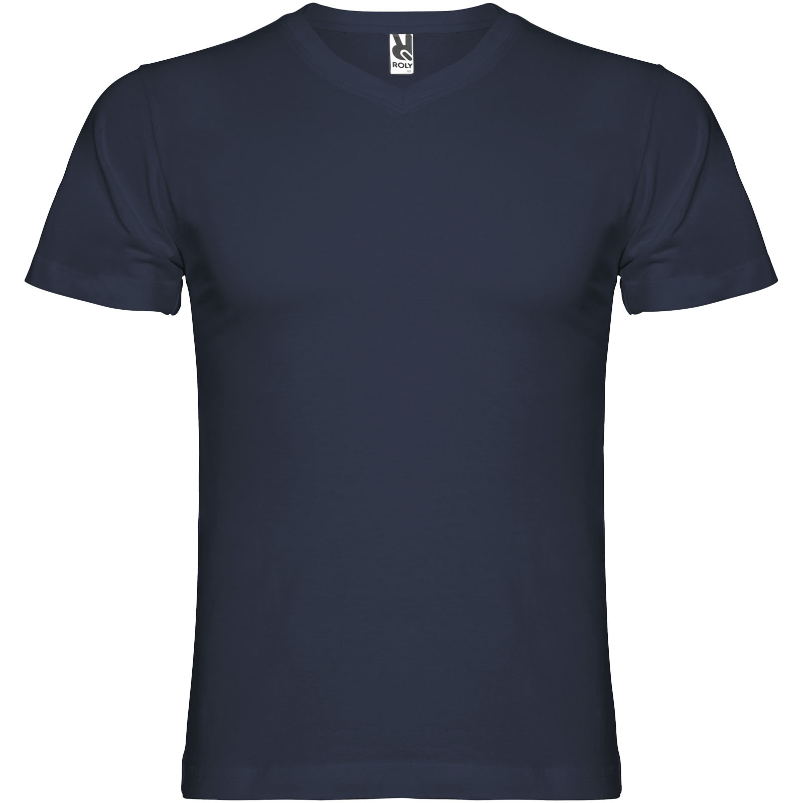 T-shirt de 155 g/m² Samoyedo à col en V et manches courtes pour homme