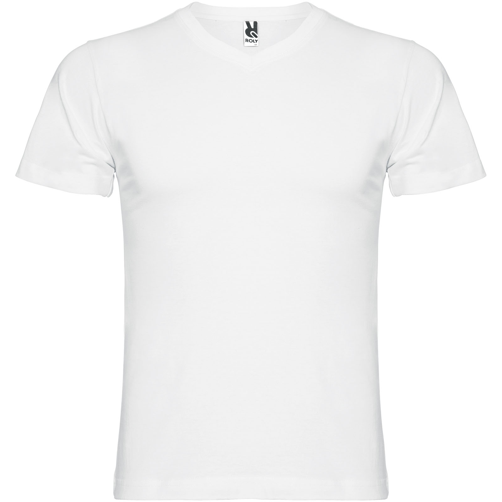 T-shirt de 155 g/m² Samoyedo à col en V et manches courtes pour homme