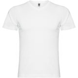 Vue 1 de T-shirt de 155 g/m² Samoyedo à col en V et manches courtes pour homme