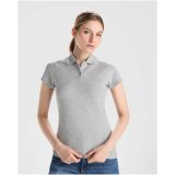 Vue 10 de Polo de 210 g/m² Prince en coton organique à manches courtes pour femme