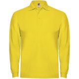 Vue 6 de Polo de 220 g/m² Estrella à manches longues pour homme