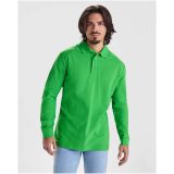 Vue 13 de Polo de 220 g/m² Estrella à manches longues pour homme