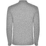Vue 2 de Polo de 220 g/m² Estrella à manches longues pour homme
