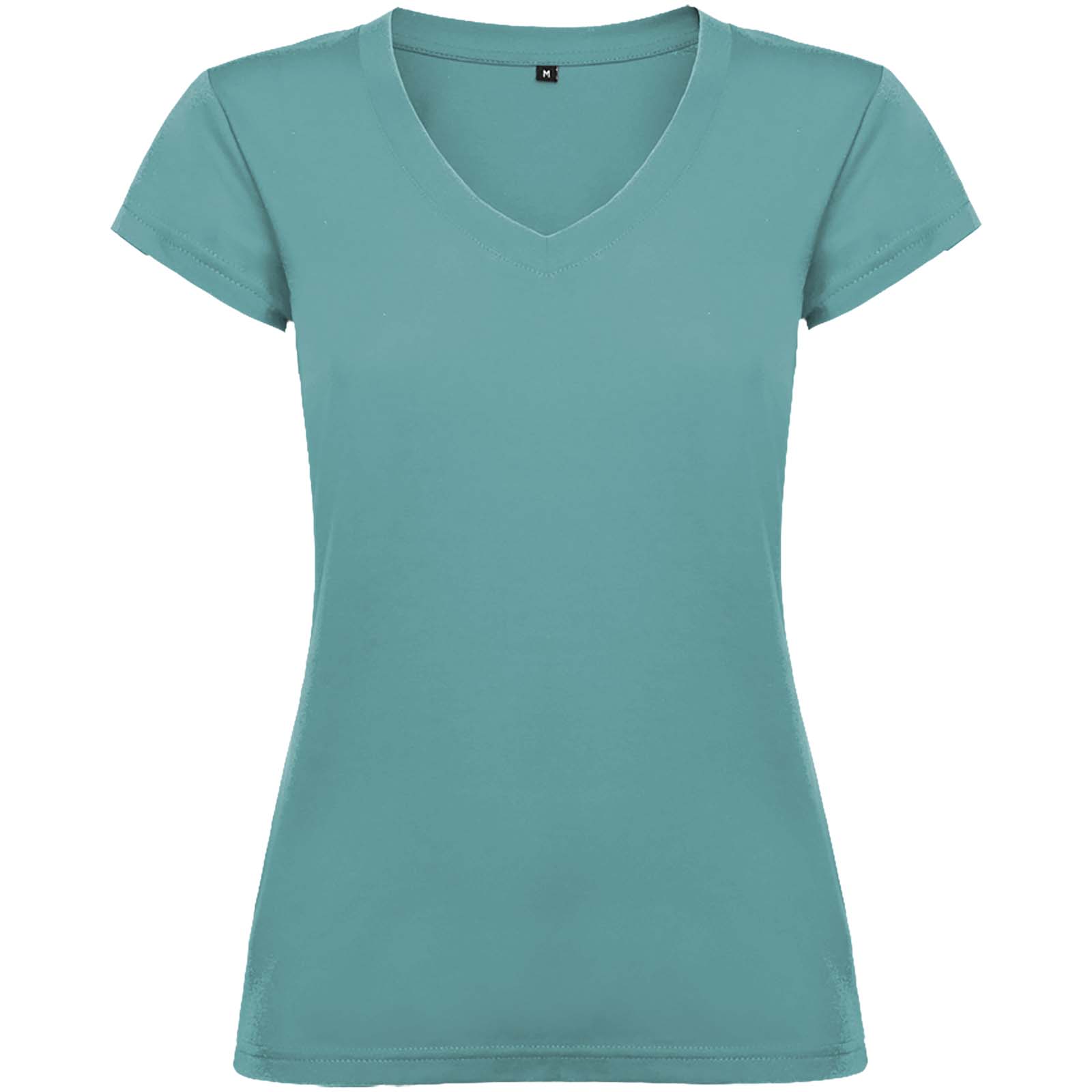 T-shirt de 155 g/m² Victoria à col en V et manches courtes pour femme