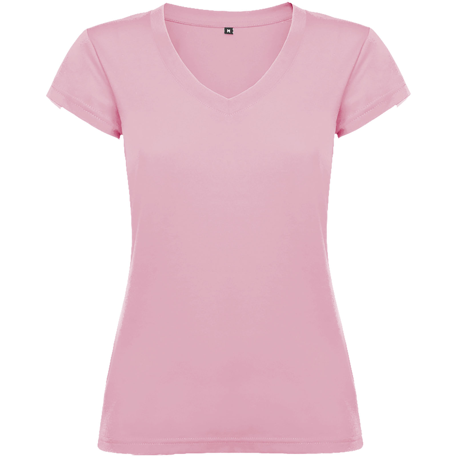 T-shirt de 155 g/m² Victoria à col en V et manches courtes pour femme