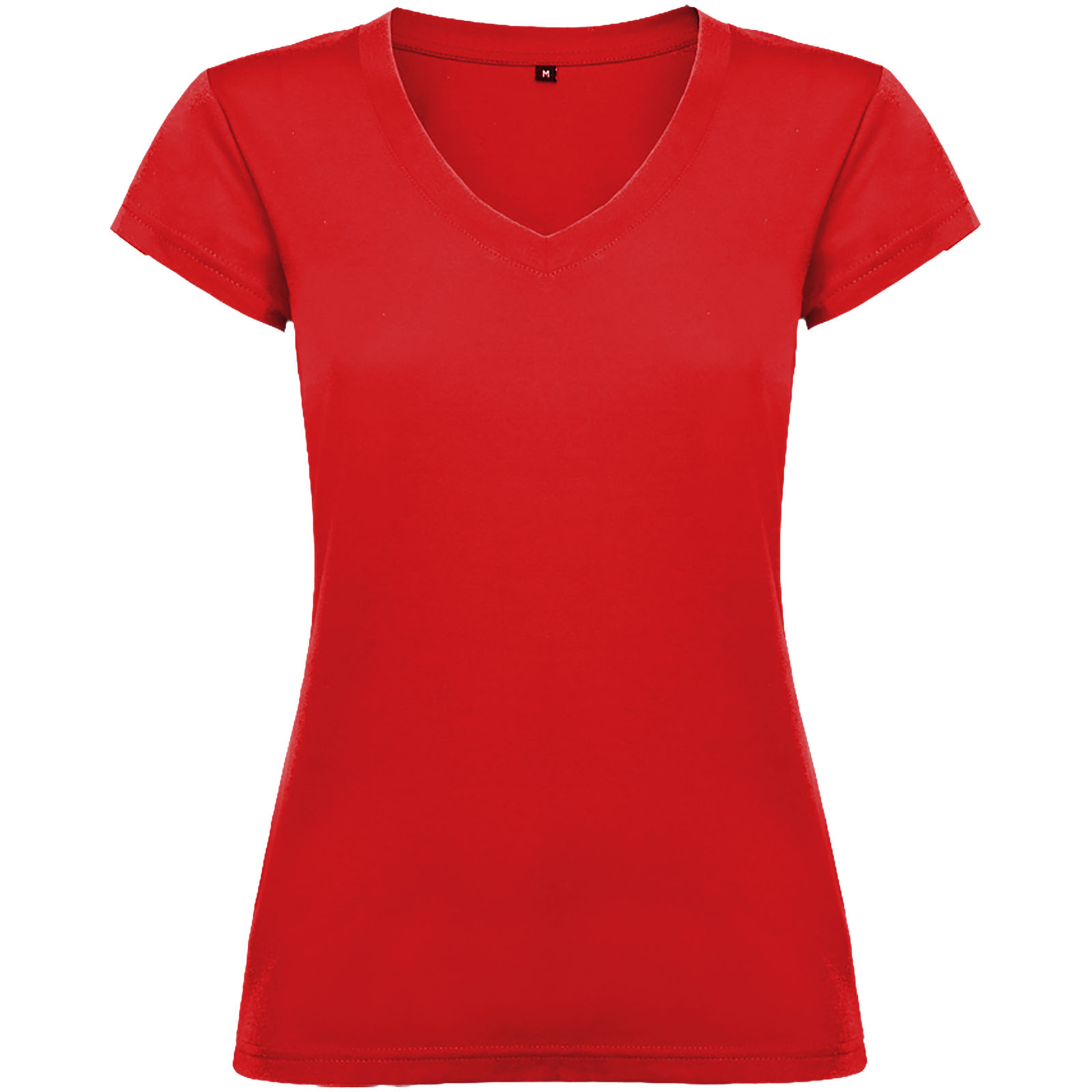 T-shirt de 155 g/m² Victoria à col en V et manches courtes pour femme