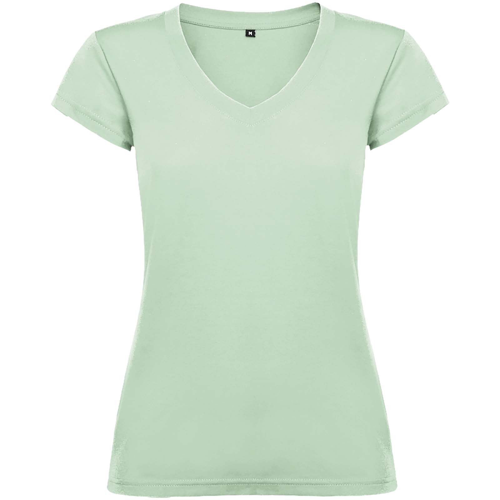 T-shirt de 155 g/m² Victoria à col en V et manches courtes pour femme