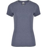 Vue 1 de T-shirt de 150 g/m² Fox à manches courtes pour femme