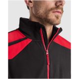 Vue 4 de Veste unisexe en micropolaire Terrano