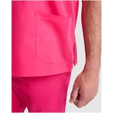 Vue 6 de Haut de service unisexe à manches courtes Panacea de 160 g/m2