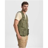 Vue 17 de Gilet de travail multi-poches à col en V Venera de 200 g/m2