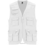 Vue 1 de Gilet de travail multi-poches à col en V Venera de 200 g/m2