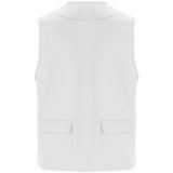 Vue 2 de Gilet de travail multi-poches à col en V Venera de 200 g/m2