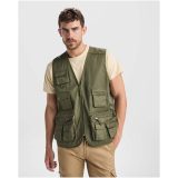 Vue 4 de Gilet de travail multi-poches à col en V Venera de 200 g/m2
