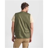 Vue 6 de Gilet de travail multi-poches à col en V Venera de 200 g/m2