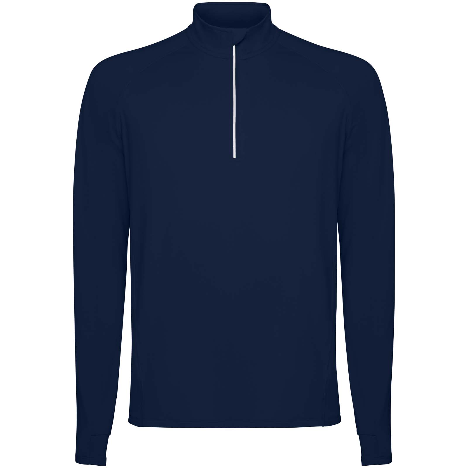 Sweatshirt de 200 g/m² Estambul à manches longues et col demi-zip pour homme