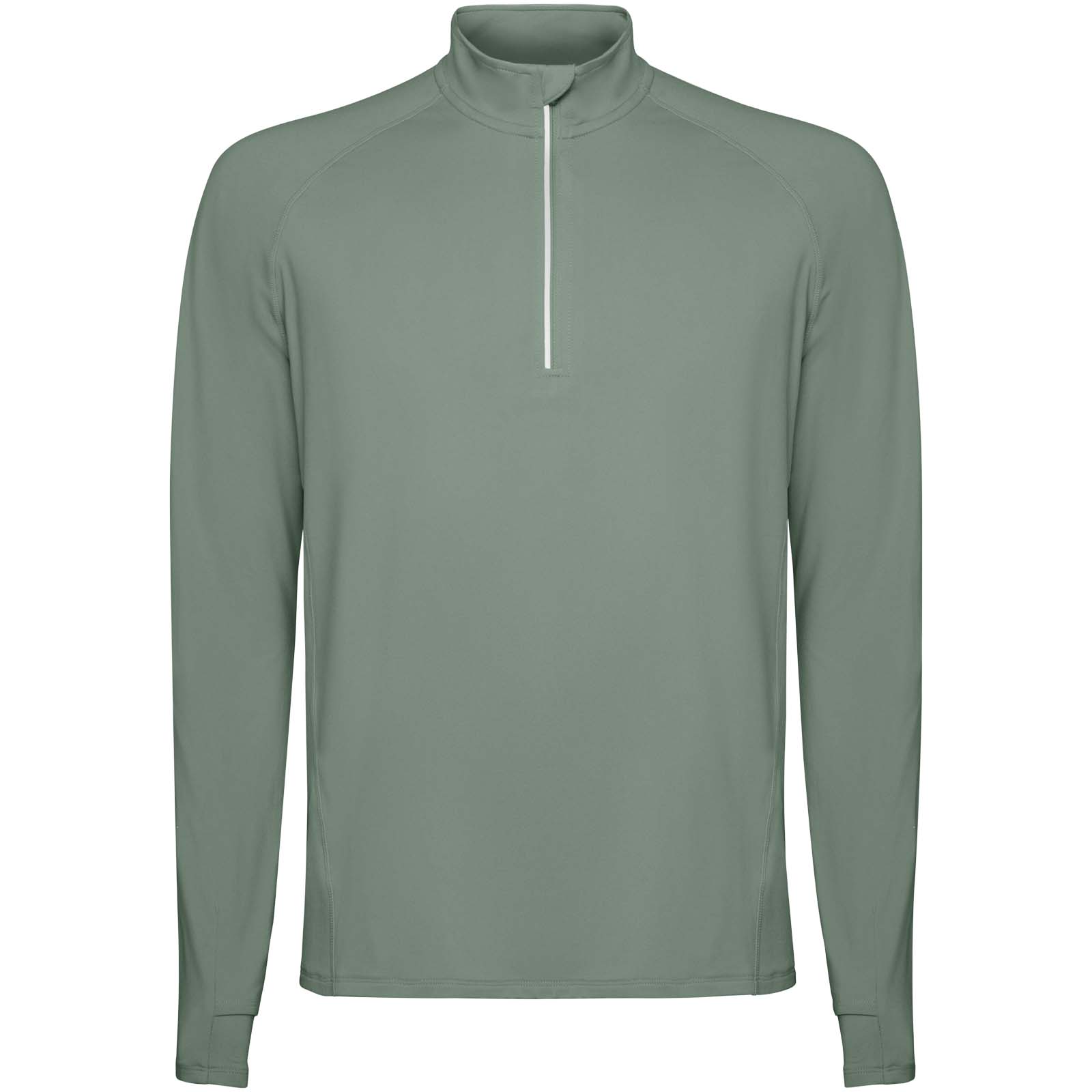 Sweatshirt de 200 g/m² Estambul à manches longues et col demi-zip pour homme