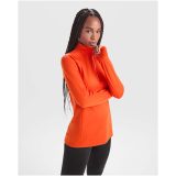 Vue 6 de Sweatshirt de 200 g/m² Estambul à manches longues et demi-zip pour femme