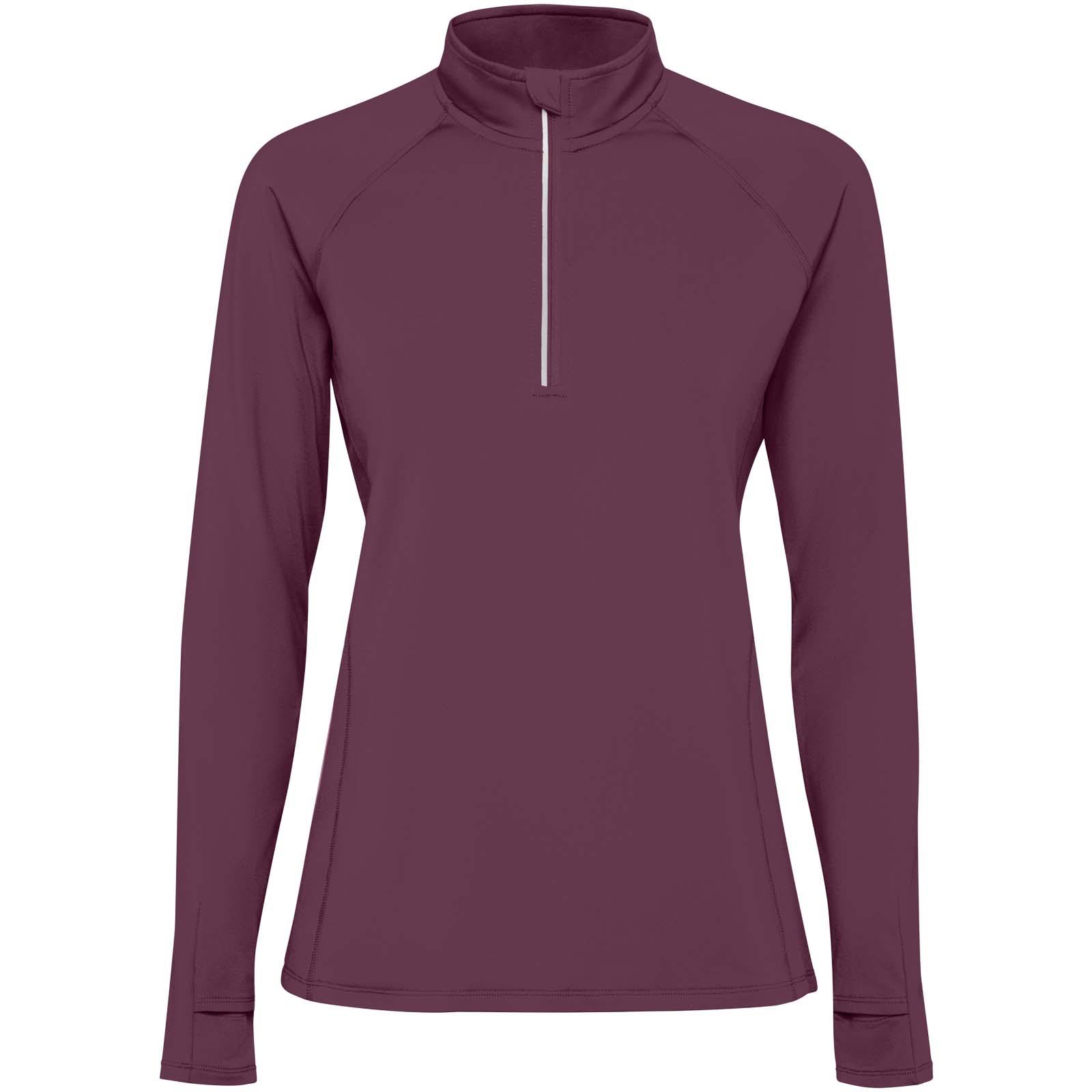 Sweatshirt de 200 g/m² Estambul à manches longues et demi-zip pour femme