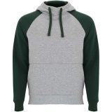 Vue 1 de Sweat à capuche de 280 g/m² Badet unisexe bicolore