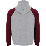Vue 2 de Sweat à capuche de 280 g/m² Badet unisexe bicolore