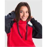 Vue 3 de Sweat à capuche de 280 g/m² Badet unisexe bicolore