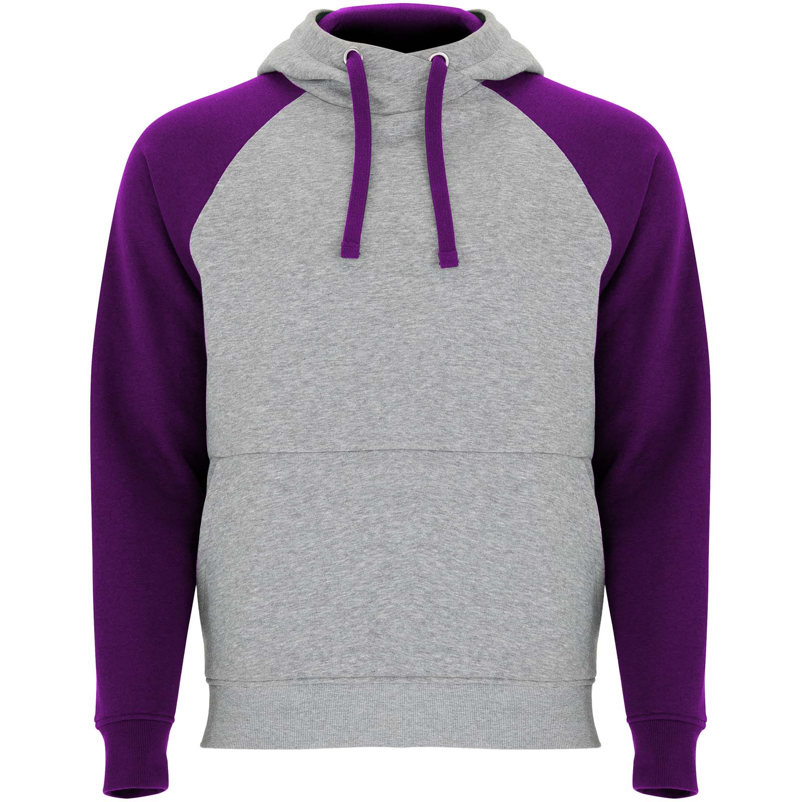 Sweat à capuche de 280 g/m² Badet unisexe bicolore