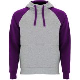Vue 1 de Sweat à capuche de 280 g/m² Badet unisexe bicolore
