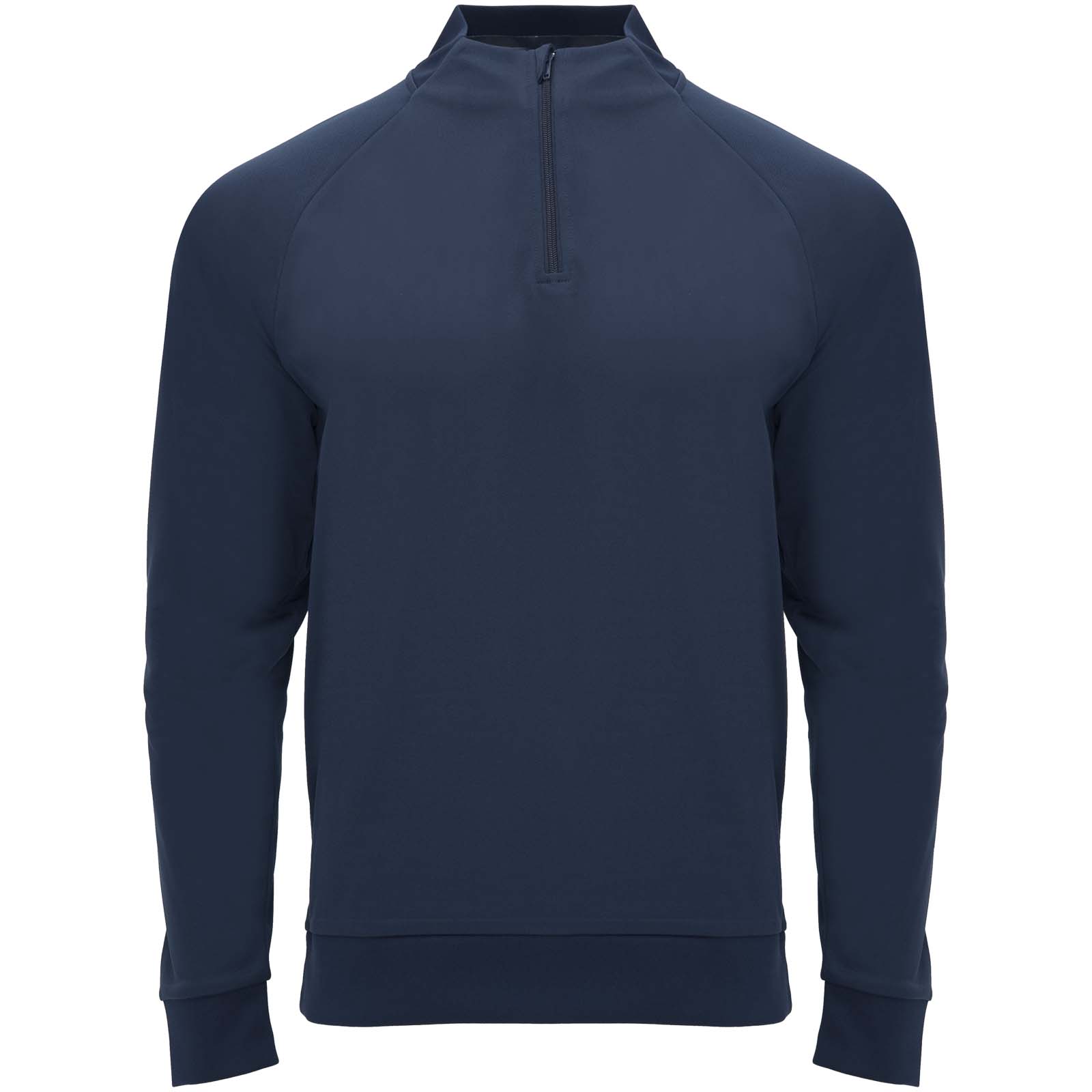 Sweatshirt de 200 g/m² Epiro à manches longues unisexe avec fermeture demi-zip