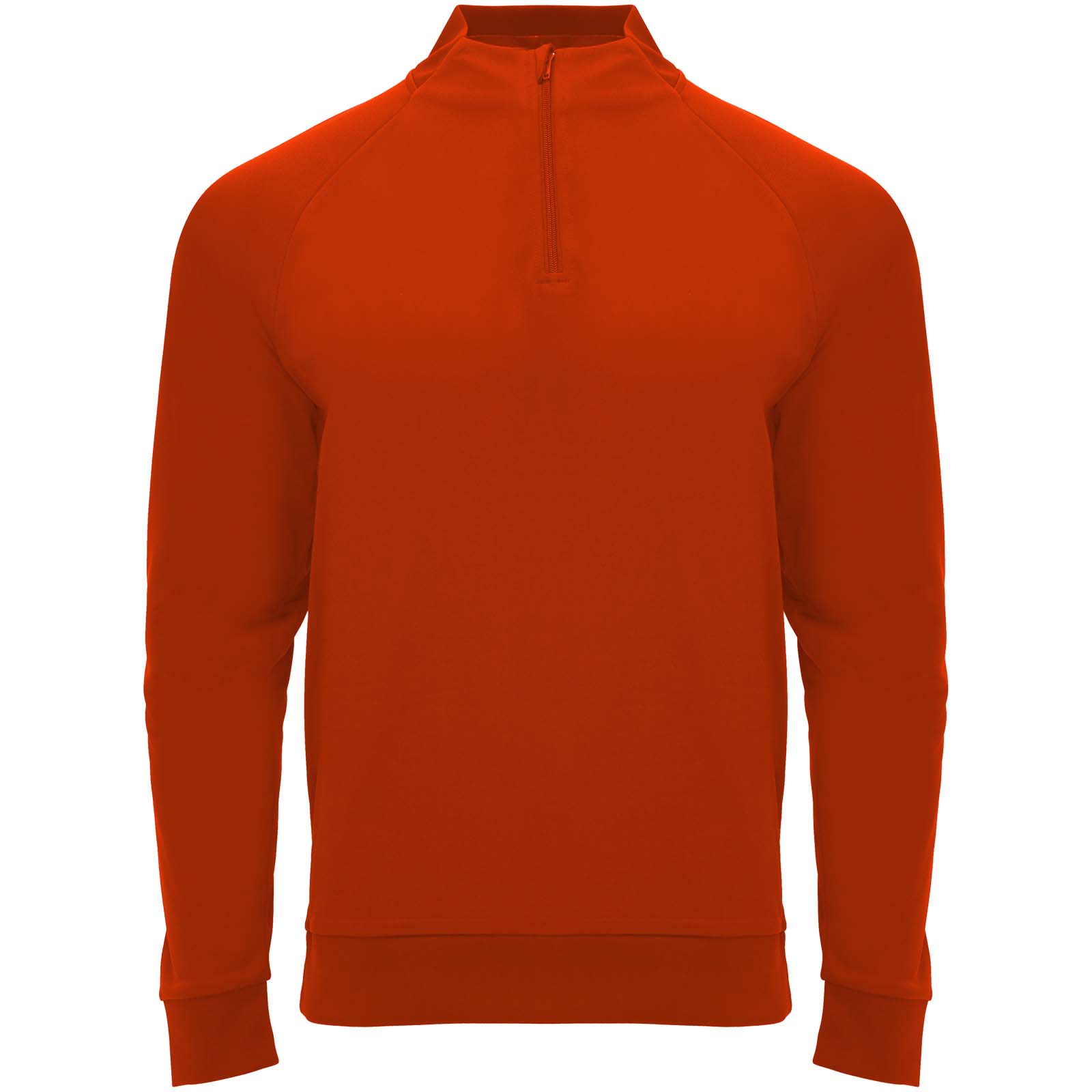 Sweatshirt de 200 g/m² Epiro à manches longues unisexe avec fermeture demi-zip