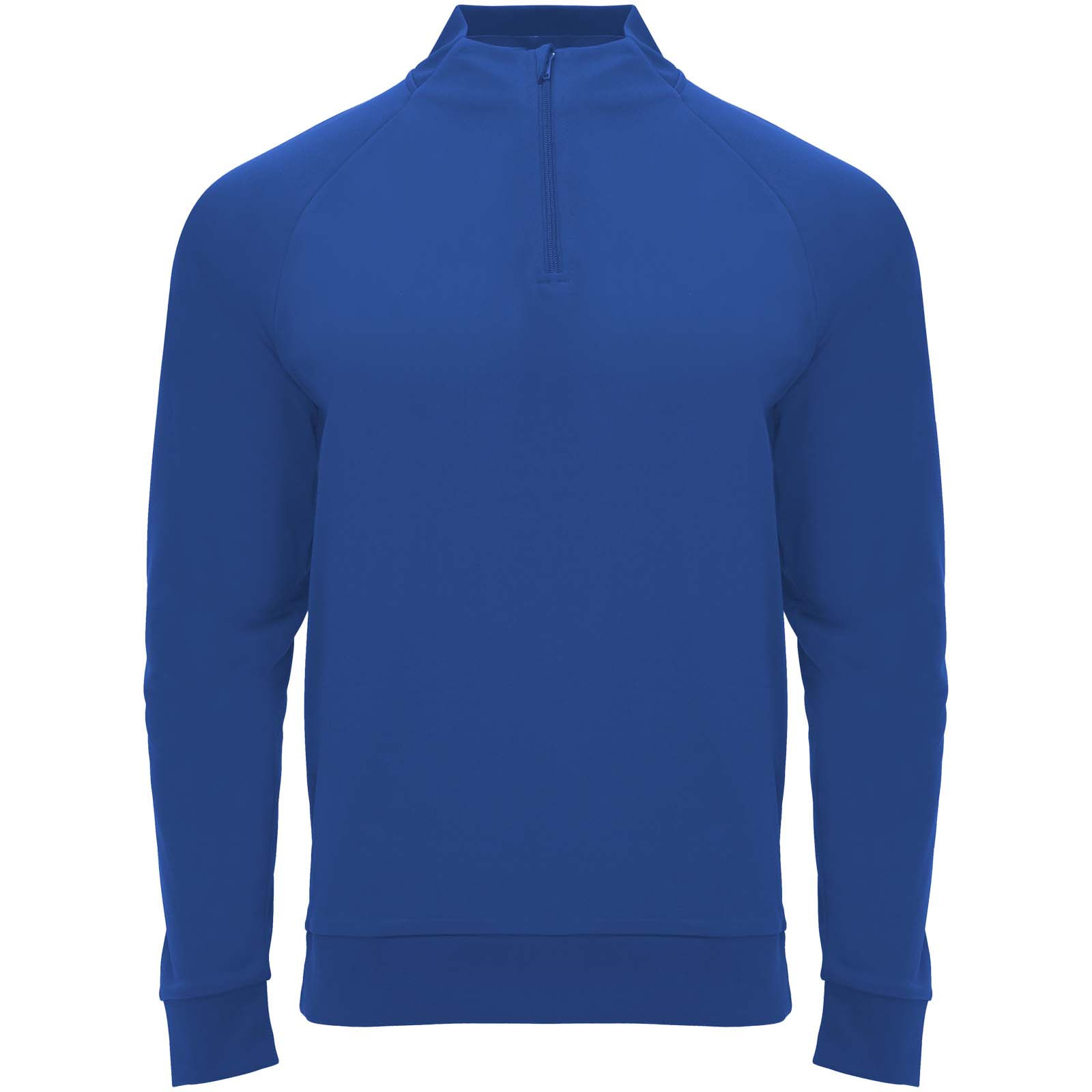 Sweatshirt de 200 g/m² Epiro à manches longues unisexe avec fermeture demi-zip