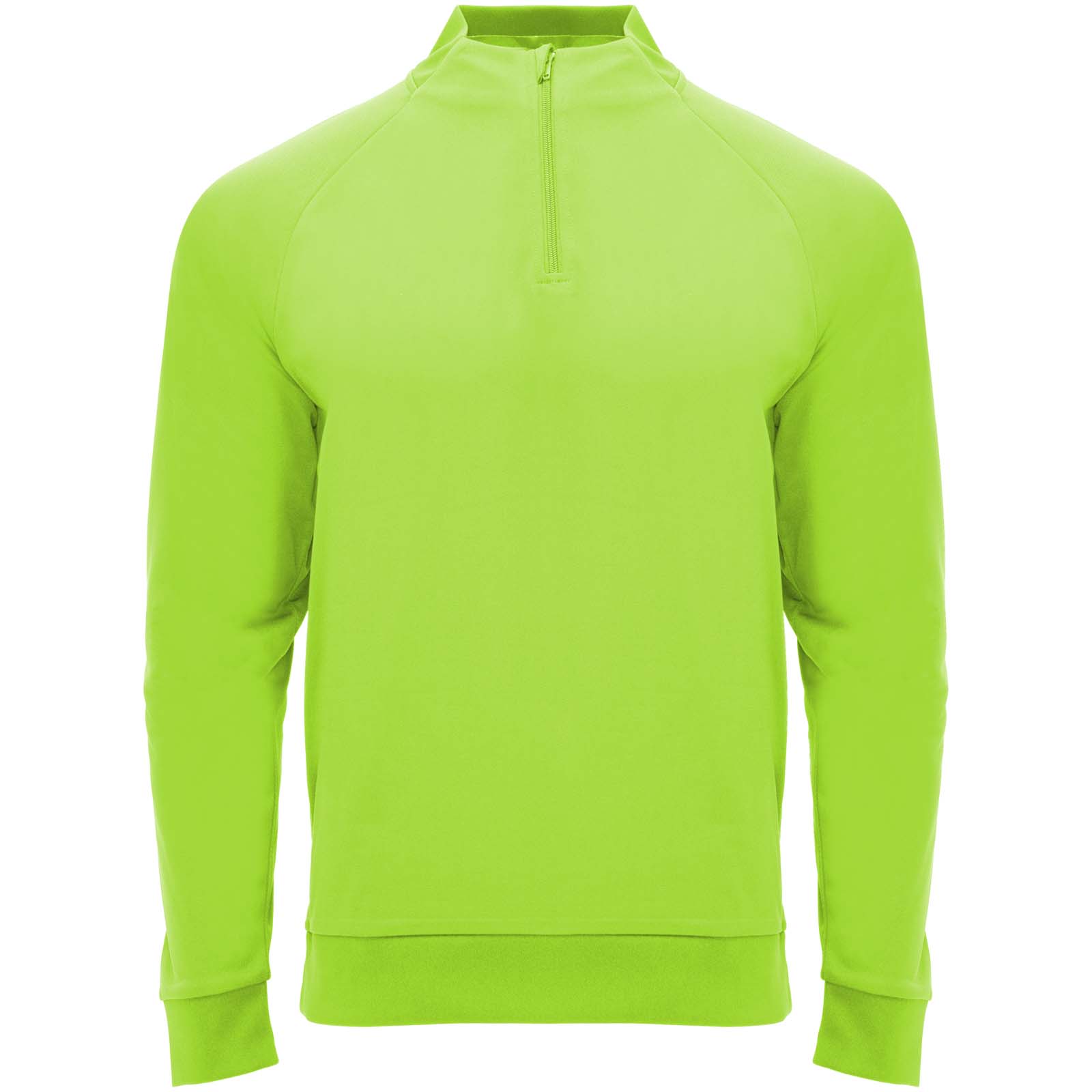 Sweatshirt de 200 g/m² Epiro à manches longues unisexe avec fermeture demi-zip