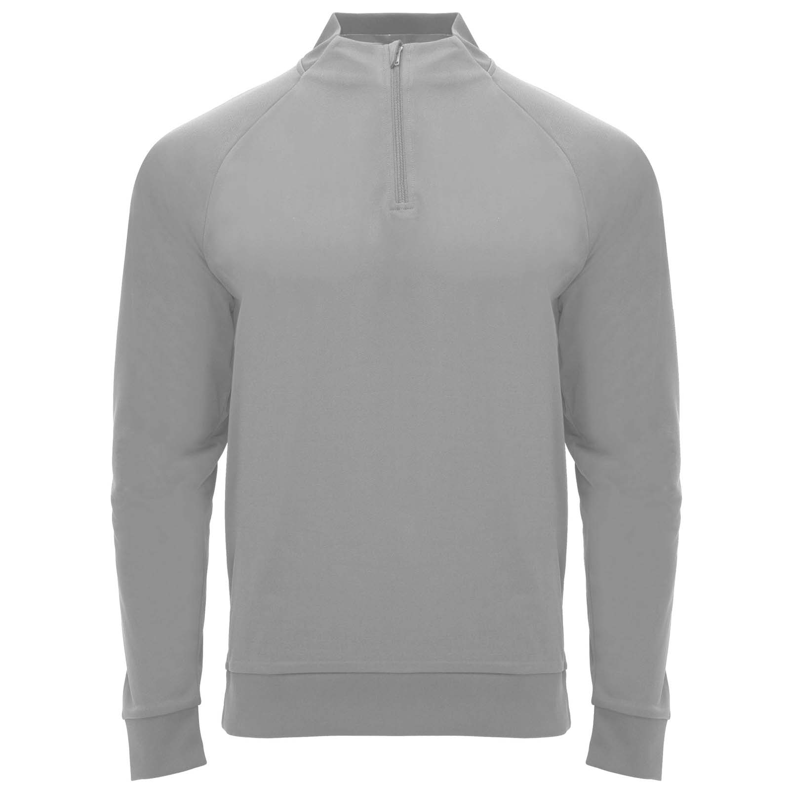 Sweatshirt de 200 g/m² Epiro à manches longues unisexe avec fermeture demi-zip