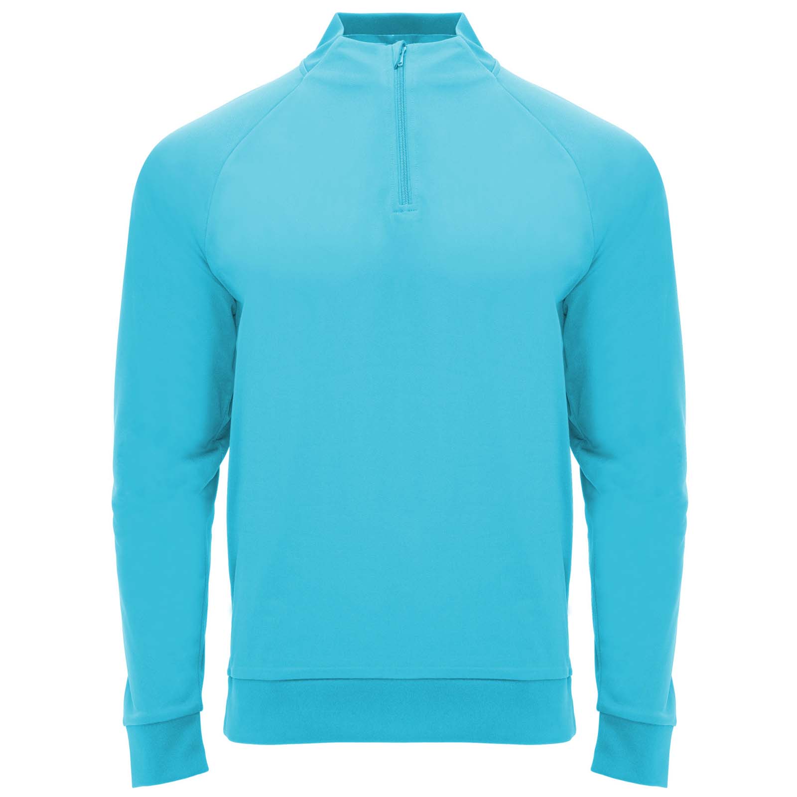 Sweatshirt de 200 g/m² Epiro à manches longues unisexe avec fermeture demi-zip