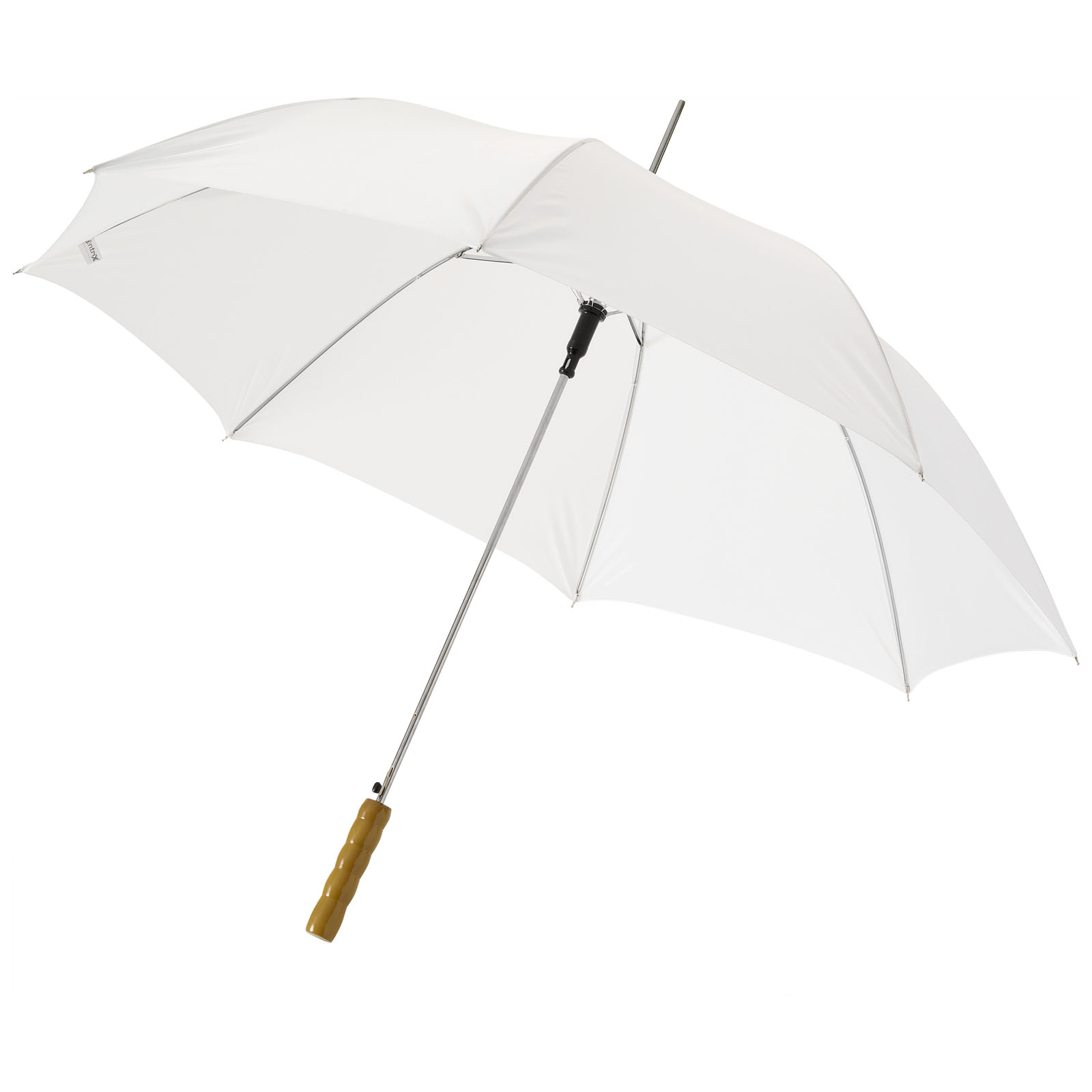 Parapluie 23" à ouverture automatique avec poignée en bois Lisa