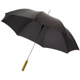 Vue 1 de Parapluie 23" à ouverture automatique avec poignée en bois Lisa