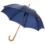 Vue 11 de Parapluie 23" à ouverture automatique, poignée et mât en bois