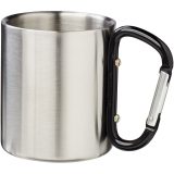 Vue 6 de Mug isolant Alpes avec mousqueton 200ml