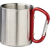 Vue 12 de Mug isolant Alpes avec mousqueton 200ml
