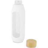 Vue 3 de Bouteille Tidan de 600 ml en verre borosilicate avec grip en silicone