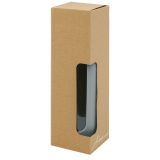 Vue 12 de Bouteille Tidan de 600 ml en verre borosilicate avec grip en silicone