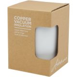 Vue 7 de Gobelet Lagan de 330 ml en acier inoxydable avec isolation par le vide et couche de cuivre, avec couvercle en bambou