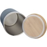 Vue 11 de Gobelet Lagan de 330 ml en acier inoxydable avec isolation par le vide et couche de cuivre, avec couvercle en bambou