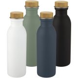 Vue 4 de Bouteille de sport Kalix 650 ml en acier inoxydable
