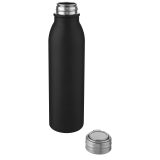Vue 8 de Bouteille de sport Harper 700 ml en acier inoxydable avec boucle métallique