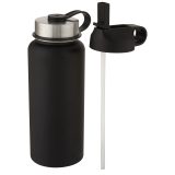Vue 1 de Bouteille de sport isotherme Supra 1 l avec couche de cuivre et 2 couvercles