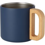 Vue 10 de Tasse Bjorn de 360 ml en acier inoxydable recyclé certifiée RCS avec isolation sous vide et couche de cuivre