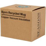 Vue 12 de Tasse Bjorn de 360 ml en acier inoxydable recyclé certifiée RCS avec isolation sous vide et couche de cuivre